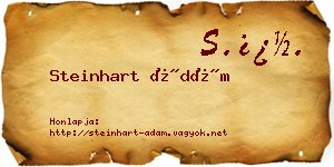 Steinhart Ádám névjegykártya
