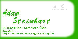 adam steinhart business card